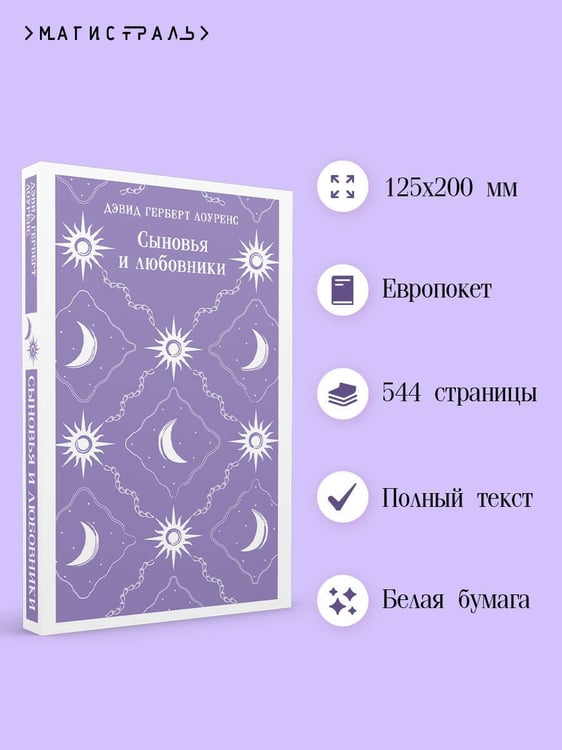 Дополнительное изображение книги «Сыновья и любовники»