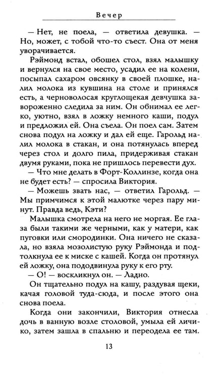 Дополнительное изображение книги «Вечер: роман»