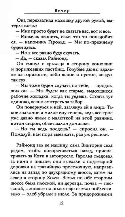 Дополнительное изображение книги «Вечер: роман»