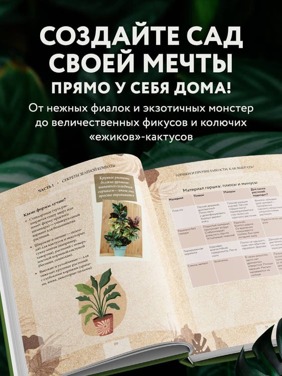 Дополнительное изображение книги «Зеленая комната. Как стать повелителем домашних джунглей»