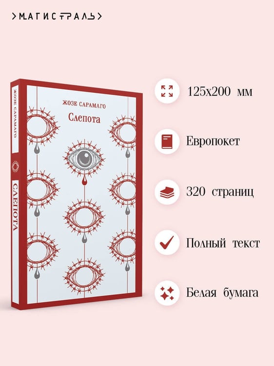 Дополнительное изображение книги «Слепота»