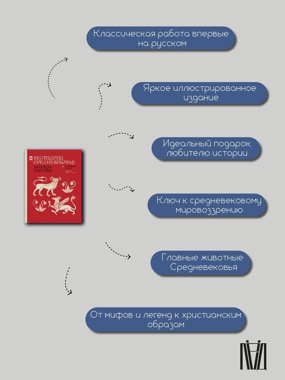 Дополнительное изображение книги «Бестиарии Средневековья»