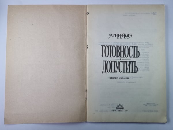 Дополнительное изображение книги «Готовность. Допустить»