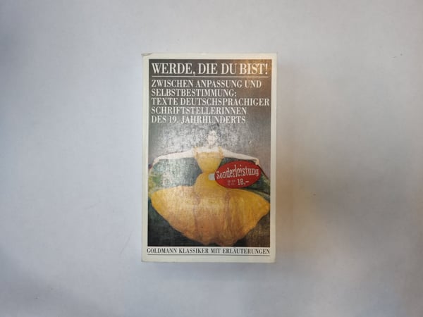 Обложка книги «Werde, die du bist!» — -