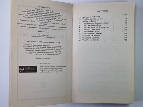 Дополнительное изображение книги «The Adventures of Sherlock Holmes»