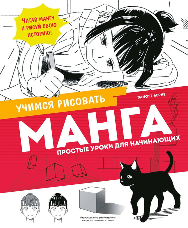 Обложка книги «Манга. Простые уроки для начинающих» — Лерне Элиотт, ISBN 9785389308428