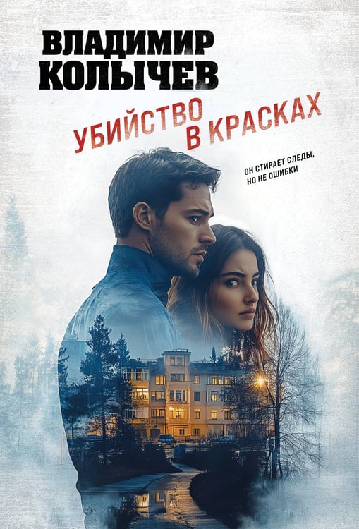 Обложка книги «Убийство в красках» — Колычев Владимир Григорьевич, ISBN 9785042258954