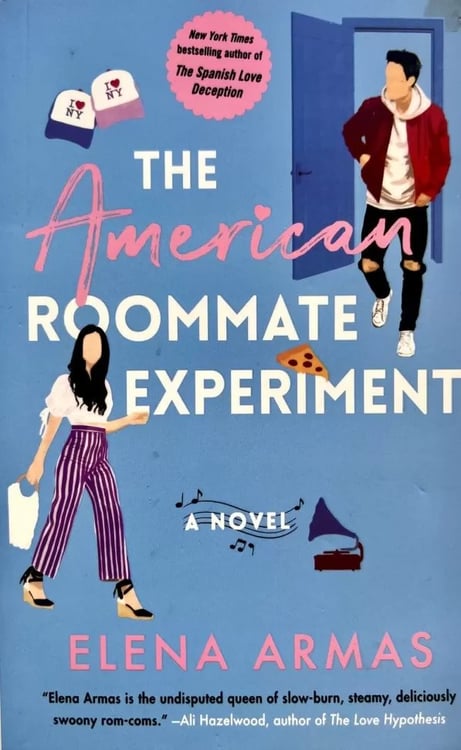 Обложка книги «The American Roommate Experiment Любовный эксперимент по-американски» — Елена Армас, ISBN 9781668002773