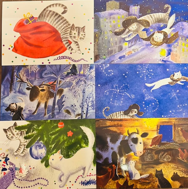 Дополнительное изображение книги «КотоФеи. Набор открыток»
