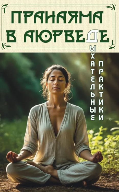 Обложка книги «Пранаяма в аюрведе. Дыхательные практики» — None, ISBN 9785002284443