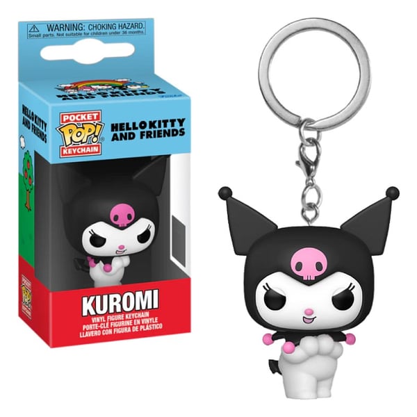 Обложка книги «FUNKO POP! Брелок: Sanrio - Kuromi»