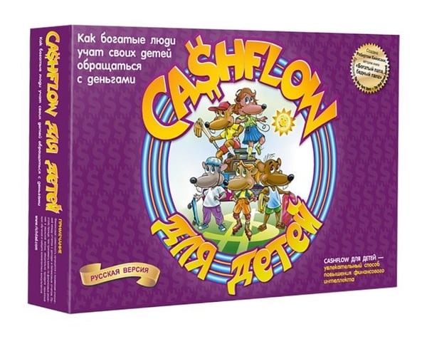 Обложка книги «Настольная игра CASHFLOW для детей», ISBN 4810764000057