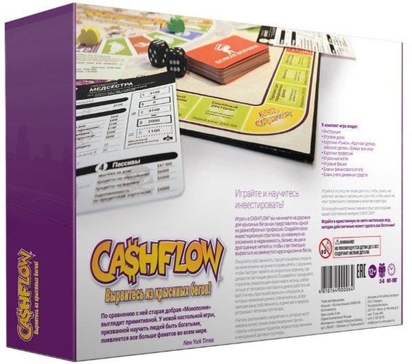 Дополнительное изображение книги «Игра настольная CASHFLOW»