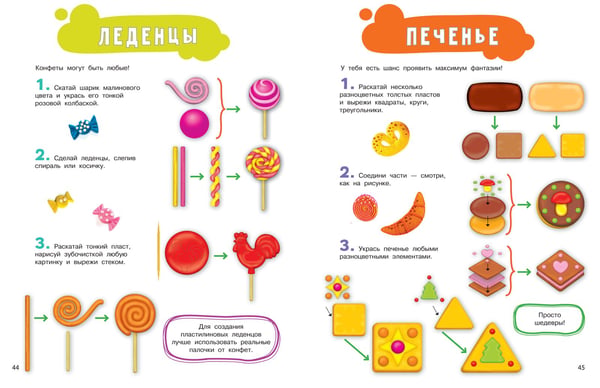 Дополнительное изображение книги «Лепим из пластилина для девочек»