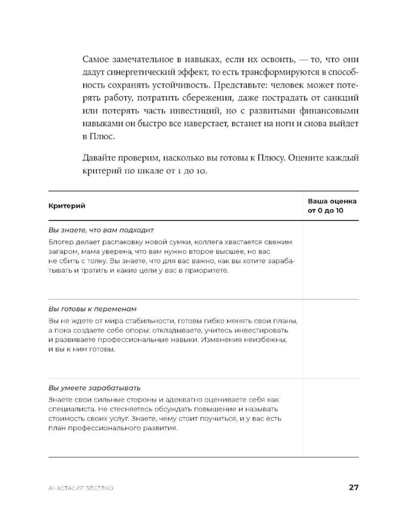 Дополнительное изображение книги «Быть в Плюсе: Новый подход к личным финансам»