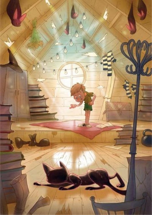 Дополнительное изображение книги «Ведьма, кот и дело в шляпе»