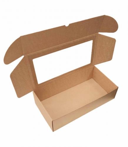 Дополнительное изображение книги «Mikrogofras kārba 2 pudelēm ar logu 32x16.5x8.3cm»