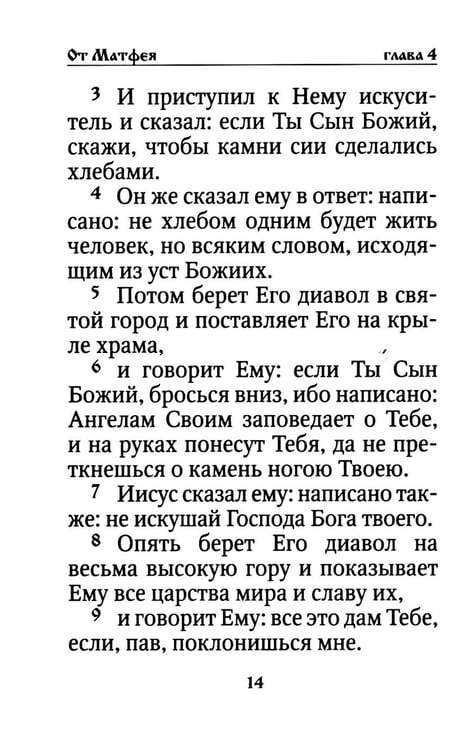 Дополнительное изображение книги «Святое Евангелие на русском языке»