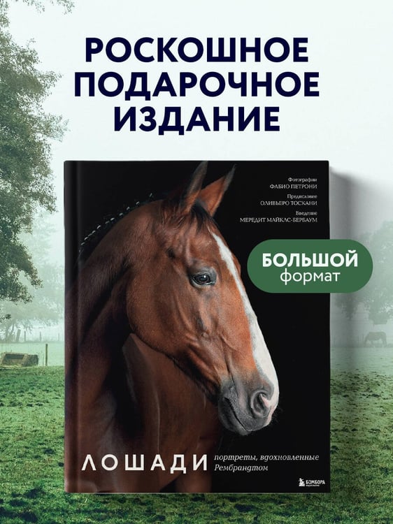 Дополнительное изображение книги «Лошади. Портреты, вдохновленные Рембрандтом. Эксклюзивный фотоальбом»