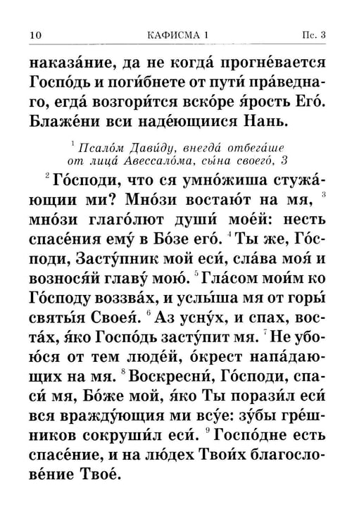 Дополнительное изображение книги «Псалтирь крупным шрифтом (пер.)»