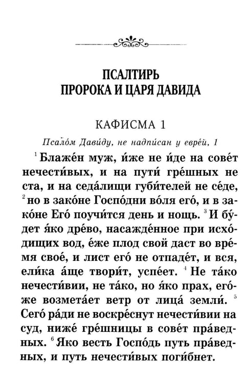 Дополнительное изображение книги «Псалтирь крупным шрифтом (пер.)»