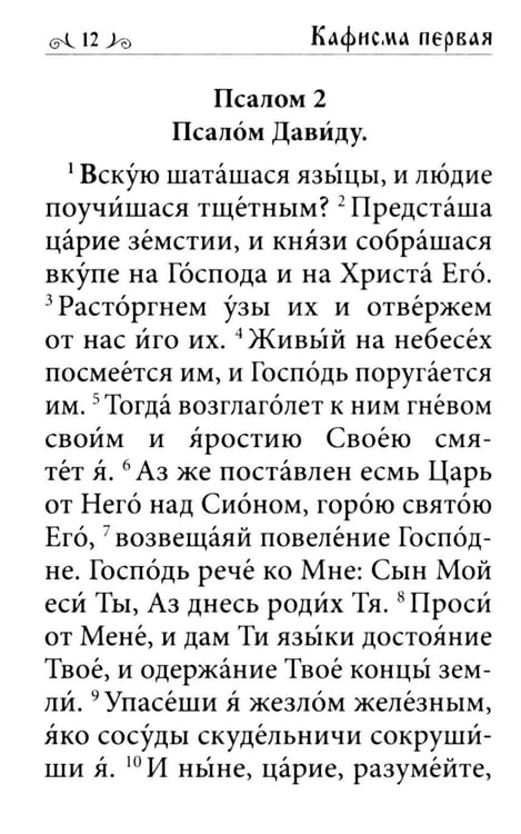 Дополнительное изображение книги «Псалтирь. Давида пророка и царя песнь»