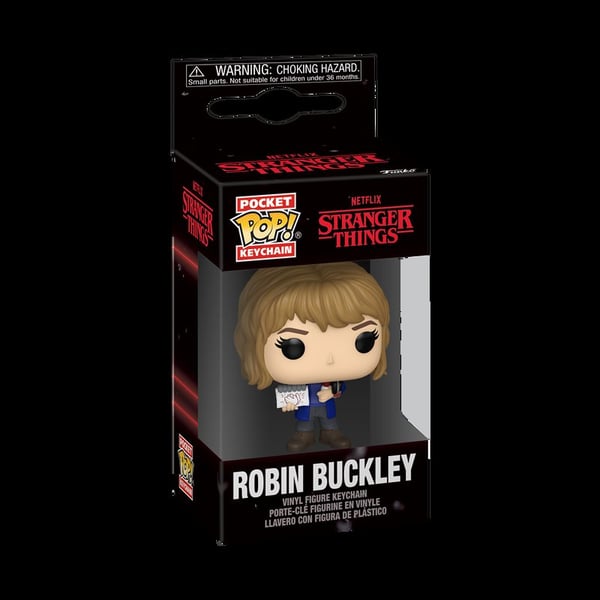 Обложка книги «FUNKO POP! Брелок: Stranger Things - Robin Buckley»