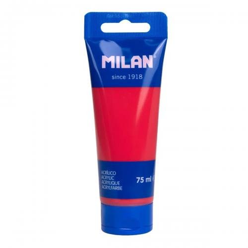 Обложка книги «Akrila krāsa Milan karmīnsarkana 75ml»