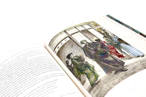 Дополнительное изображение книги «Вокруг света за 80 дней: роман. (золот. тиснен., шелк)»