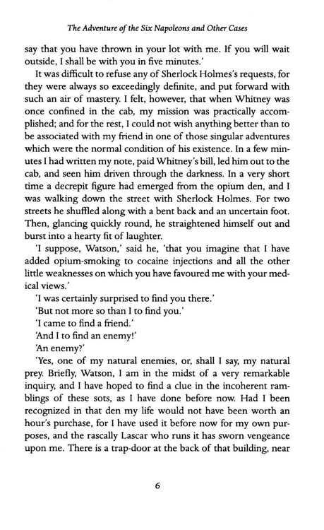 Дополнительное изображение книги «The Adventures of the Six Napoleons and Other Cases»