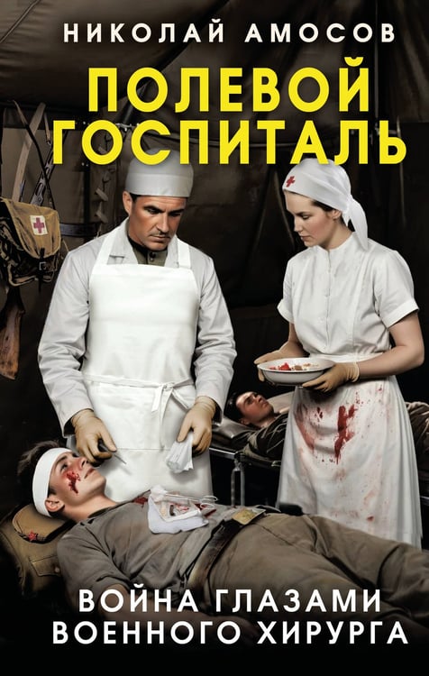 Обложка книги «Полевой госпиталь. Война глазами военного хирурга» — Амосов Николай Михайлович, ISBN 9785002691470