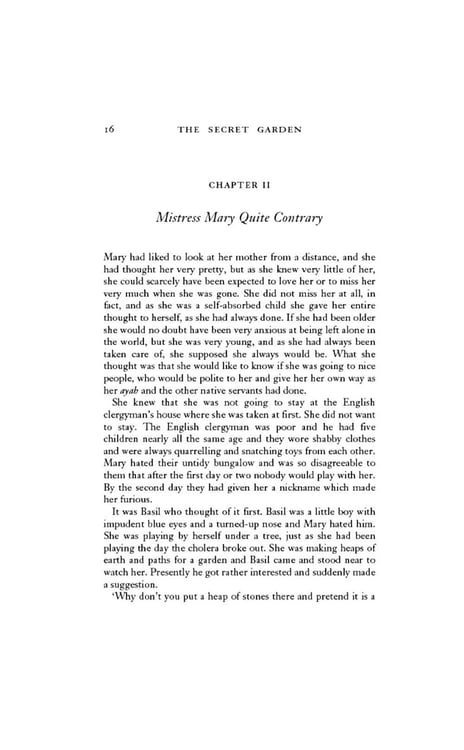 Дополнительное изображение книги «The Secret Garden»