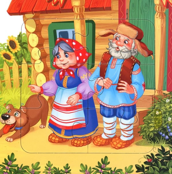 Дополнительное изображение книги «Маша и медведь: книга с пазлами (24 детали)»