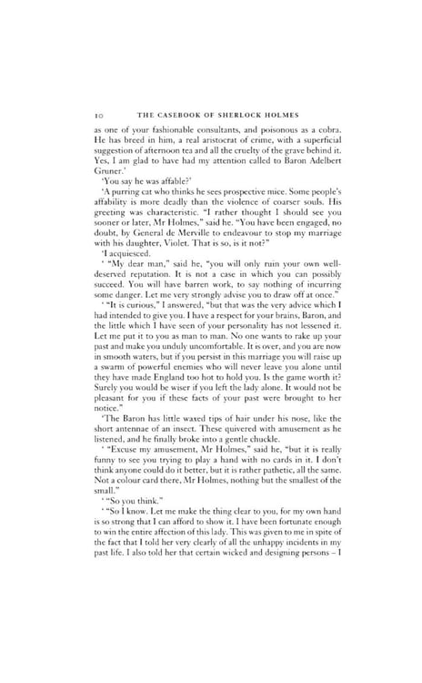 Дополнительное изображение книги «The Casebook of Sherlock Homes & His Last Bow»