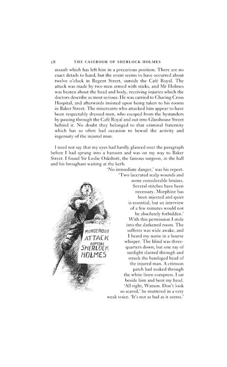 Дополнительное изображение книги «The Casebook of Sherlock Homes & His Last Bow»