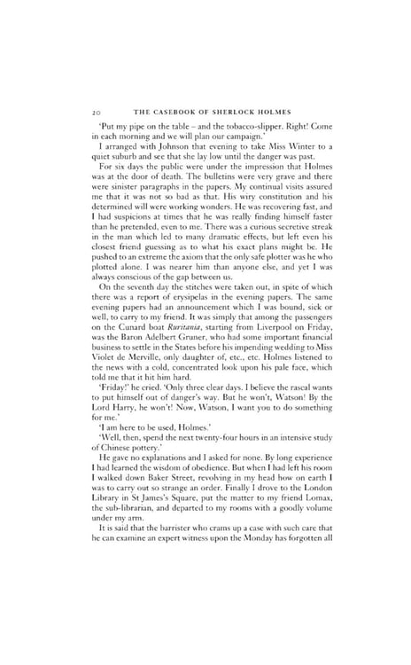 Дополнительное изображение книги «The Casebook of Sherlock Homes & His Last Bow»