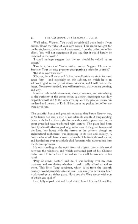 Дополнительное изображение книги «The Casebook of Sherlock Homes & His Last Bow»