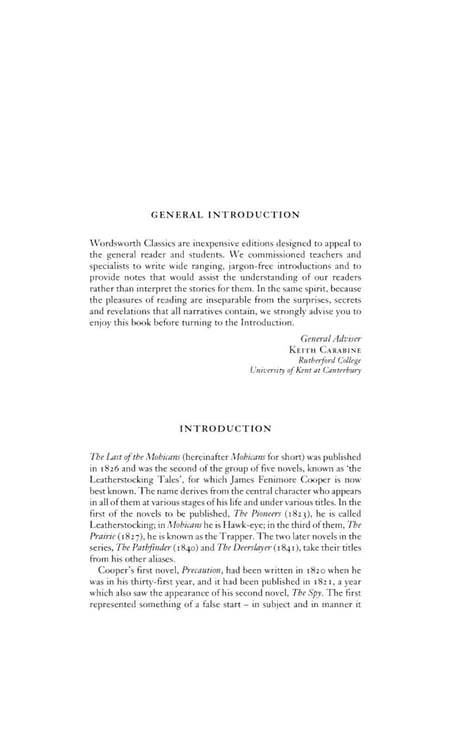 Дополнительное изображение книги «The Last of the Mohicans»