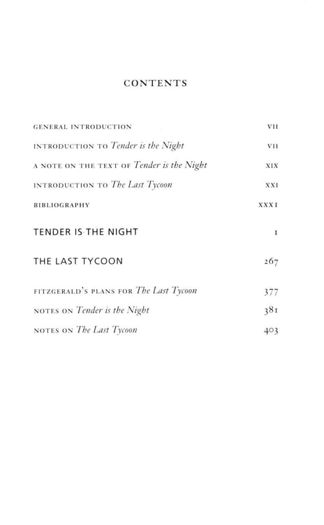 Дополнительное изображение книги «Tender is the Night & The Last Tycoon»