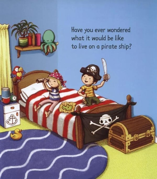 Дополнительное изображение книги «On a Pirate Ship»