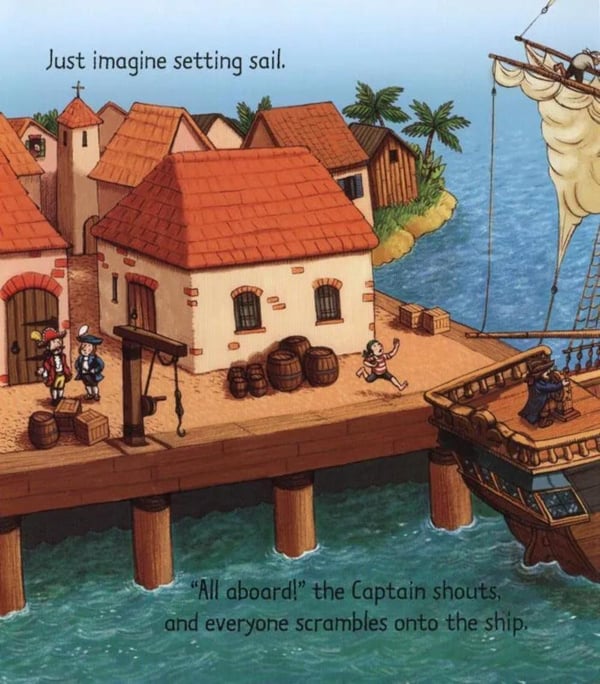 Дополнительное изображение книги «On a Pirate Ship»