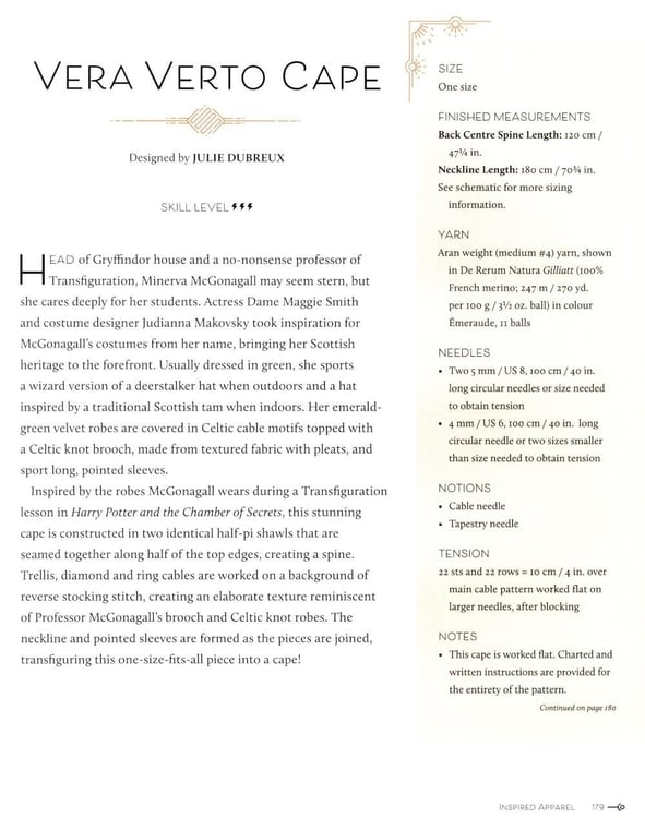 Дополнительное изображение книги «Harry Potter Knitting Magic: New Patterns from Hogwarts & Beyond»