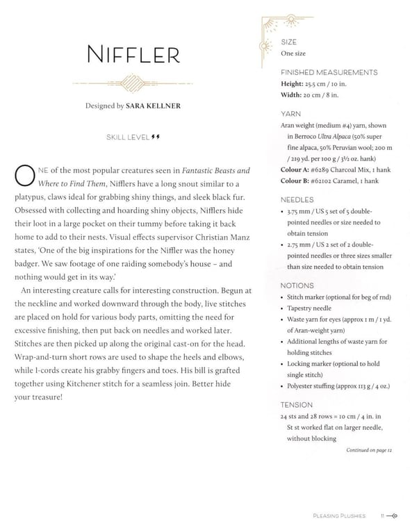 Дополнительное изображение книги «Harry Potter Knitting Magic: New Patterns from Hogwarts & Beyond»