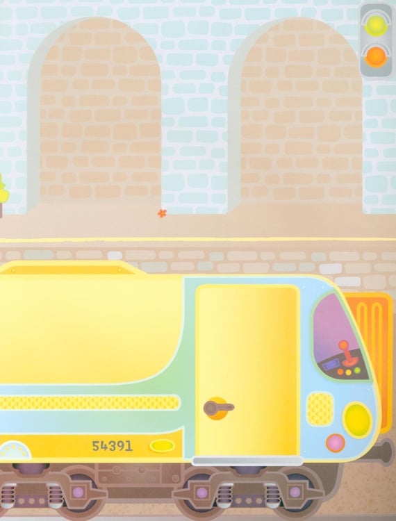 Дополнительное изображение книги «Make a Picture Sticker Book. Trains, Trucks & Tractors»