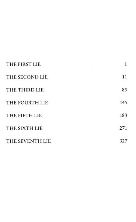 Дополнительное изображение книги «Seven Lies»