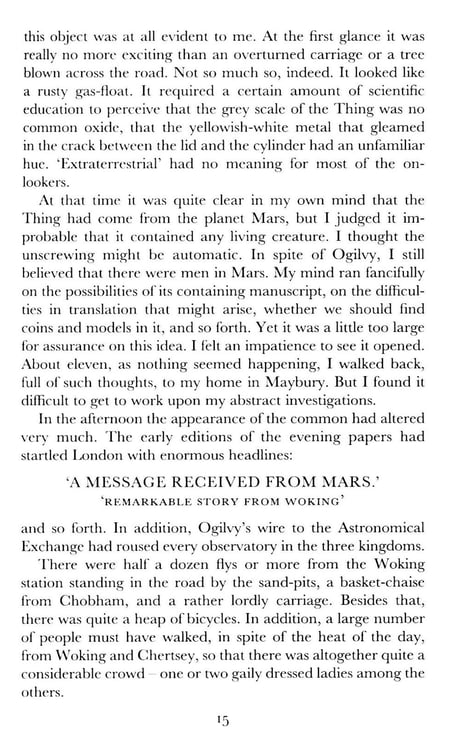 Дополнительное изображение книги «The War of the Worlds»