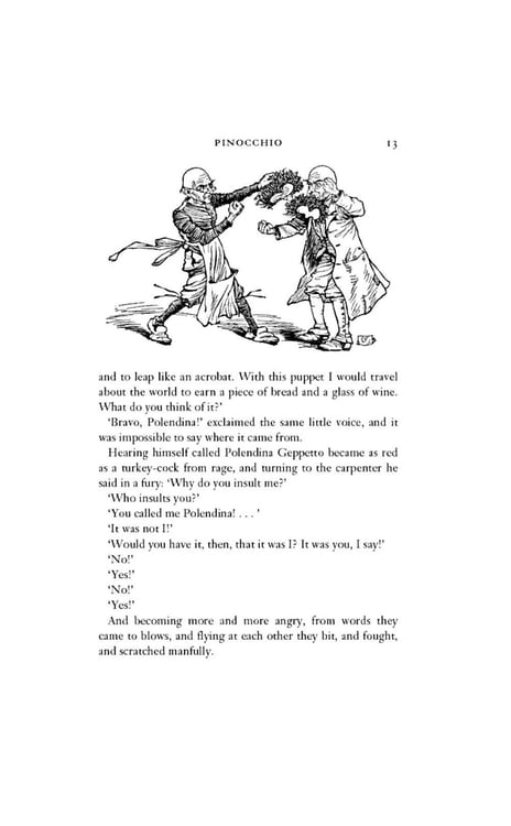 Дополнительное изображение книги «Pinocchio»