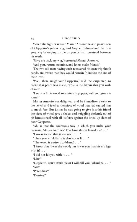 Дополнительное изображение книги «Pinocchio»