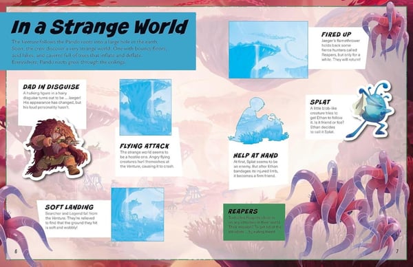 Дополнительное изображение книги «Disney strange world ultimate sticker book»