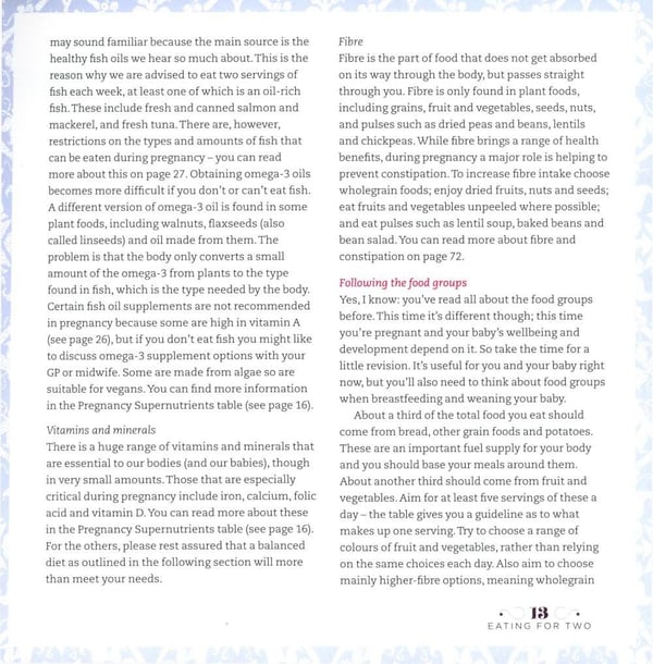 Дополнительное изображение книги «Eating for Two. The complete guide to nutrition during pregnancy and beyond»